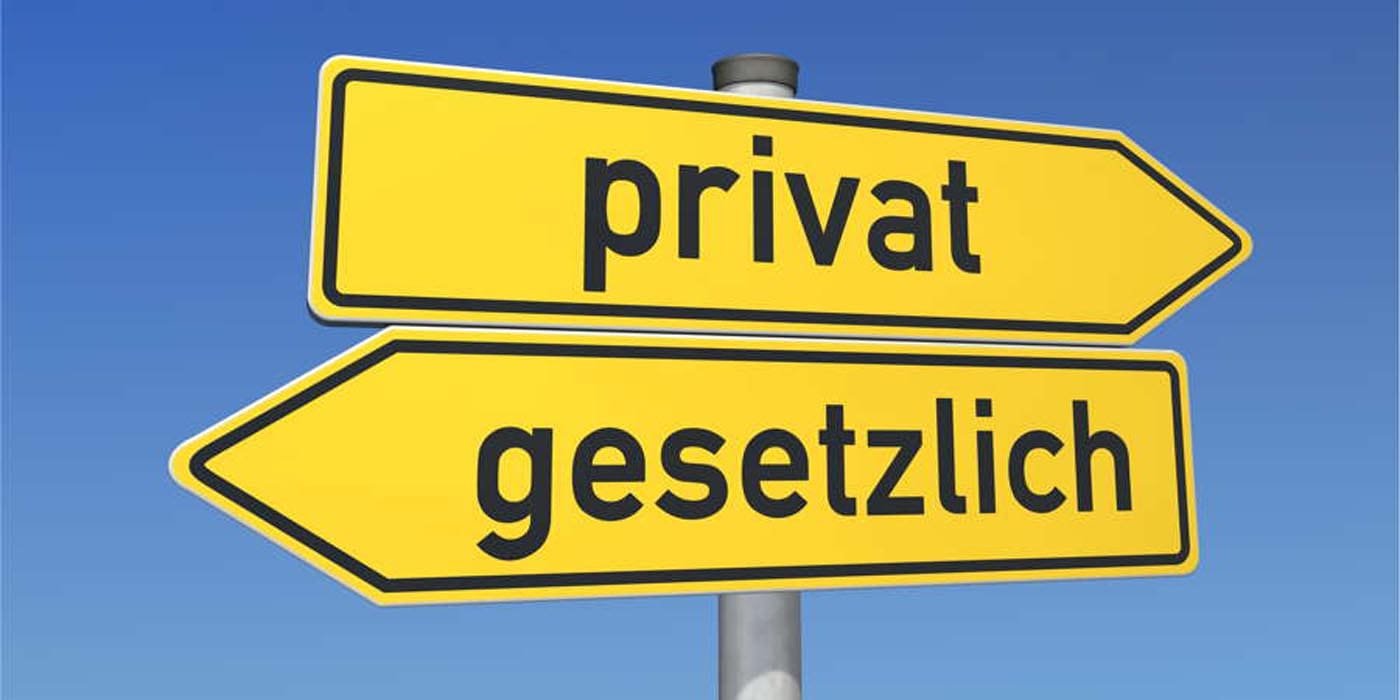 Wegweiser privat gesetzlich